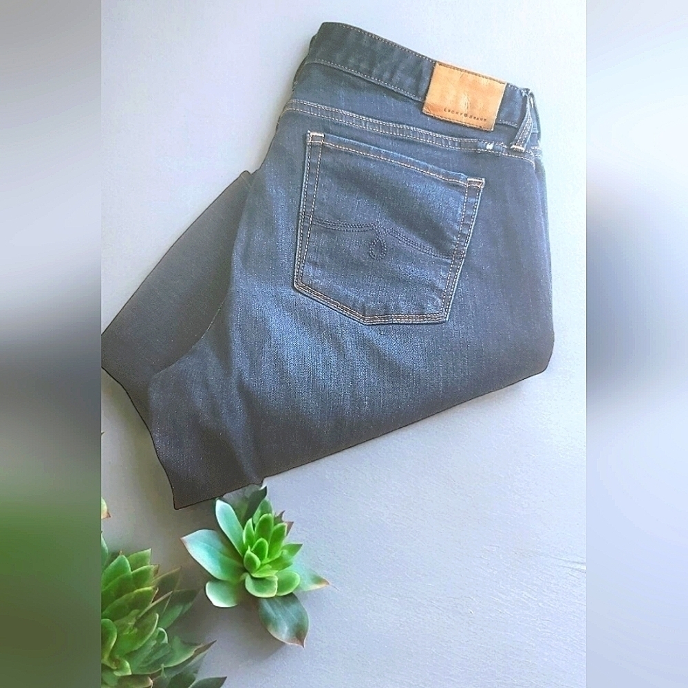 Lucky Brand Lolita Dark Wash mid-rise Skinny Denim Jeans